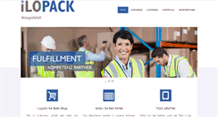 Desktop Screenshot of ilopack.de