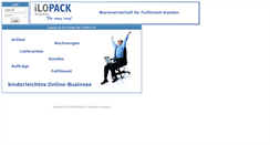 Desktop Screenshot of logistik.ilopack.de